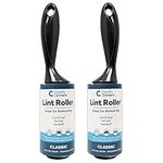 Comfy Clothiers Sticky Tape Lint Roller - 2 Rolls (140 Sheets Total) - Removes Dust & Lint from Clothing