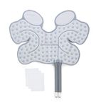 Ossur Cold Rush Cold Therapy Foot and Ankle Pad | Ergonomic Pad for Post-Operative Pain and Swelling | Works with Cryotherapy and Cold Therapy Machines | Includes Hose Connectors and Elastic Straps