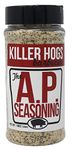 Killer Hogs AP Seasoning | Championship BBQ and Grill All Purpose Seasoning for Beef, Steak, Burgers, Pork, and Chicken | Salt, Pepper, Garlic (SPG) | 16 oz