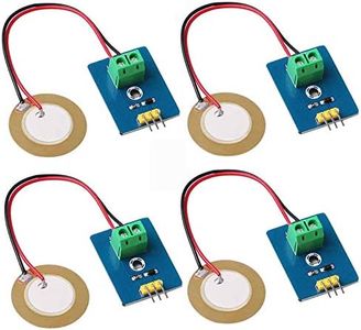 MakerHawk 4pcs Analog Ceramic Piezo Vibration Sensor Module 3.3V/5V for Arduino DIY Kit