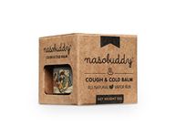 Nasobuddy Balm for 3 Months+, Nasobuddy All Natural Vapor Rub with Pure Essential Oils, No menthol, No camphor, 10g