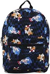 Bioworld Sonic The Hedgehog Character Print Backpack, OSFA