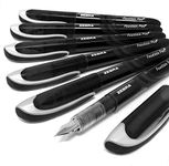 Zebra Fuente - Disposable Fountain Pen - Black Ink - Pack of 6