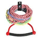 Airhead Water Ski Rope with Radius Handle, 8 Section for Water Skis, Wakeboards and Kneeboards