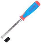 Taparia WCB12 Steel (12mm) Bevelled Edge Chisel (Blue and Silver)