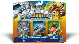 Skylanders Giants Battlepack #1 - Chop Chop - Dragonfire Cannon - Shroomboom