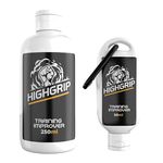 HighGrip - Training Improver | Gym Chalk for All Level Athletes, Keep Your Hands Dry Longer and Clean While Working Out - Ideal for Weighlifting, Gymnastics, Rock Climbing, Cross-Fit (250ml)