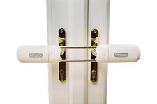 PATLOCK French Door, Patio and Conservatory Security Lock for Double Doors Fitted with 2 Internal Handles