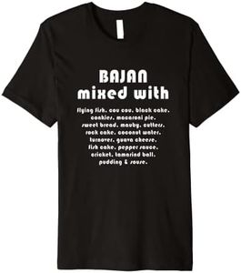 Bajan Mixed With Barbados Gift Premium T-Shirt