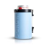 The Kong Beer Bong 2.0. A Portable Can or Bottle Coozie/Cup With A Detachable, Expandable, Hose To Funnel Your Beer. Built For Drinkers. (Blue)