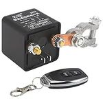 Fowybe 12/24V Remote Battery Isolator - Car Killing Switch Anti Theft | Easy to Install Relay for Car, Truck, RV, Battery Starter Switch Heavy Duty Charge Power Relay