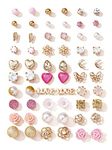 Shining Diva Fashion 30 Pairs Combo Set Latest Stylish Earrings for Women and Girls (14780er)