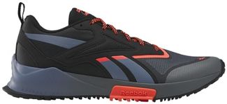 Reebok Men's LAVANTE Trail 2 Sneaker, PUGRY6/CBLACK/BLUSLA, 8 UK