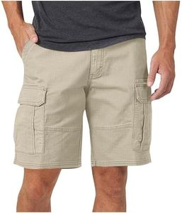 Cargo Shorts for Men 5 Inch Inseam Lightweight Quick Dry Casual Work Summer Outdoor Hiking Golf Active Wear Multi Pocket 01# Gray Medium