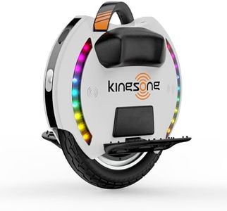 KINGSONG 14DPro Electric Unicycle for Adults, One Wheel Self Balancing Scooters for Adults, 19 MPH Top Speed & 32° Climbing, Smart Self-Balancing Commuter Scooter (White)