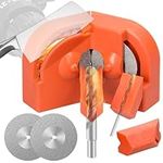 Vislone Multipurpose Electric Drill Bits Grinding Sharpener Wear Resistant Diamond Grinding Blade Sharpening Tool Impact Drill Milling Cutter Grinder