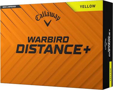 Callaway Warbird Golf Balls – Yellow, High Visibility