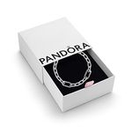 Pandora ME Link Chain Bracelet In Sterling Silver For Medallion Charms, Size 17.5, With Gift Box