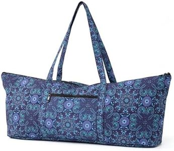 Boulder Bee Yoga Mat Bag with Wet Pocket, Large Yoga Mat Carrier, Yoga Gifts for Women, Gym Tote Bag for Travel Office Beach Workout