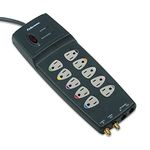 FELLOWES FEL99115 Power Guard 10 Outlet Surge Protector with Phone/DSL, Coax & Ethernet Protection