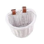 YEHTEH Wicker Bicycle Basket, Front