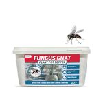 ENTOEND Fungus Gnat Plant Pot Topper, 2.5L Strong Reusable Tub - Eco Friendly Houseplant Soil Barrier Bits for Gnats & Black Flies | Diatomaceous Earth Plant Fly & Fungus Gnat Killer for Indoor Plants