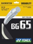 YONEX BG 65 Badminton String - Yellow