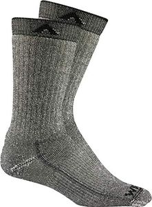 Wigwam Merino Comfort Hiker 2-Pack S2322 Sock, Black II - Large