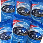 Cussons Carex Complete 15 Wipes Refresh Protect For Hands Face And Body Baby And Adult (Pack Of 6)