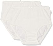 Hestia Women's Underwear Heroes Full Brief (2 Pack), Cream, 20-22