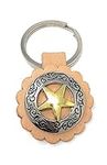 Horse Tack Keychains, Star Concho, 