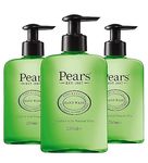 Pears Pure & Gentle Moisturising Hand Wash with Lemon Flower Extract - Enriched with Glycerin and Crafted with Natural Oils, 10x More Moisturiser* - Suitable for Men and Women | 250ml (3 Pack)