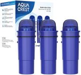 AQUA CREST CRF-950Z NSF Certified Pitcher Water Filter, Compatible with Pur Pitchers and Dispensers PPT700W, CR-1100C, DS-1800Z and PPF951K, PPF900Z Water Filter (Pack of 3)