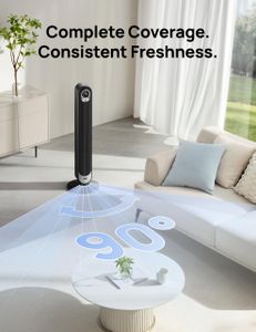 DREO 42" Smart Tower Fan – 9-Speed Bladeless, Silent, WiFi/Alexa, Oscillating