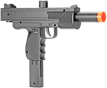BBTac Airsoft SMG Spring Gun Loaded 250 Fps and 18 Rd Clip Airsoft Submachine Gun