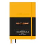 Leuchtturm1917 363572 Bullet Journal - Edition 2, Notebook Medium (A5), Hardcover, 206 Numbered Pages, 120 g/m² Paper, Dotted, Yellow24