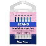 Machine Needles: Jean - Heavy(100)