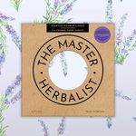 The Master Herbalist Lavender Scented Drawer Liners in a Floral Design with Lavender Essential Oils (Folded) | Pack of 5 Sheets | Contains Essential Oils | Made in The UK.