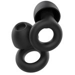 Hearing Protection Earplugs for Noise Reduction,Reusable Earplugs for Work,Sleep,Conversation,Professional Noise Cancelling Ear Protection,Comfortable,Light Ear Protectors,SNR 26 dB(Black)