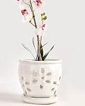 vensovo 5 Inch Ceramic Orchid Pots 