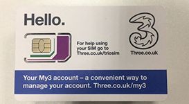 Three Mobile Sim Card Pay As You Go