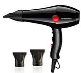 PUNZONE Professional Hair Dryer 2000 W Hair Dryers For Women And Men | Hot and Cold Control Hair Dryer | Speed Control | Hair Dryer, Black