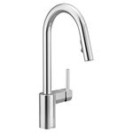 Moen 7565 Align One-Handle Modern Kitchen Pulldown Faucet with Reflex and Power Clean Spray Technology, Chrome