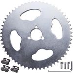 MWMNUN 58teeth #35 Rear Sprocket Compatible with Dirt Pit Bike Go Kart Quad Buggy ATVs