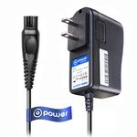 T POWER 15V Ac Dc Adpater Charger Compatible for Philips Electric Shaver Razor HQ8505 8500X Norelco Precision, Bodygroom, Arcitec, Spectra, SatinShave Prestige Wet & Dry Electric Lady Shaver Series Power Supply