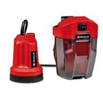 Einhell Power X-Change 18V Clean Water Pump | Submersible Pump For Emptying Pools And Hot Tubs, Flat Suction Up To 1 mm, 4500 l/h, 0.8 Bar | GE-SP 18 LL Li Solo - Battery And Charger Not Included