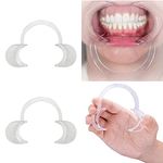 Dental Mouth Opener, 2PCS Mouth Opener for Teeth Whitening, Mouth Guard Game, Cheek Retractors, Mouth Opener for Open Mouth Game,Dentistry,Teeth Whitening,Suitable for Adults and Kids