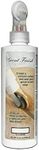 Grout Finish Kit - The Professional's Choice - Color and Seal Grout - Prevents Stains and Creates Easy to Clean Grout - 8oz Bottle, Wheel applicator, Brush applicator, and Scrub pad (Almond)