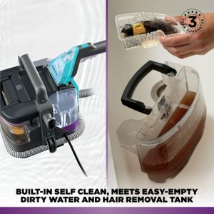 Shark StainStriker Pet Spot Cleaner – Portable Carpet & Upholstery Cleaner