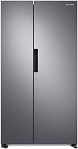 Samsung RS6KA8101S9/EG Side-by-Side Kühlschrank,178 cm, 652 ℓ, 243 ℓ Gefriervolumen, Space Max Technologie, Edelstahl Look